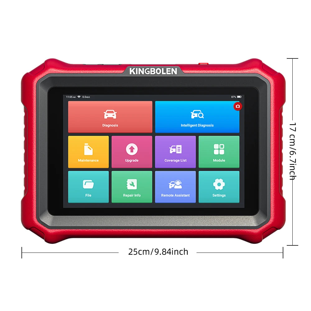 【Lifetime Free Update】Newest KINGBOLEN K8 PRO Advanced Car diagnostic Tools ECU Coding Bi-directional Test CAN FD DOIP 34 Reset