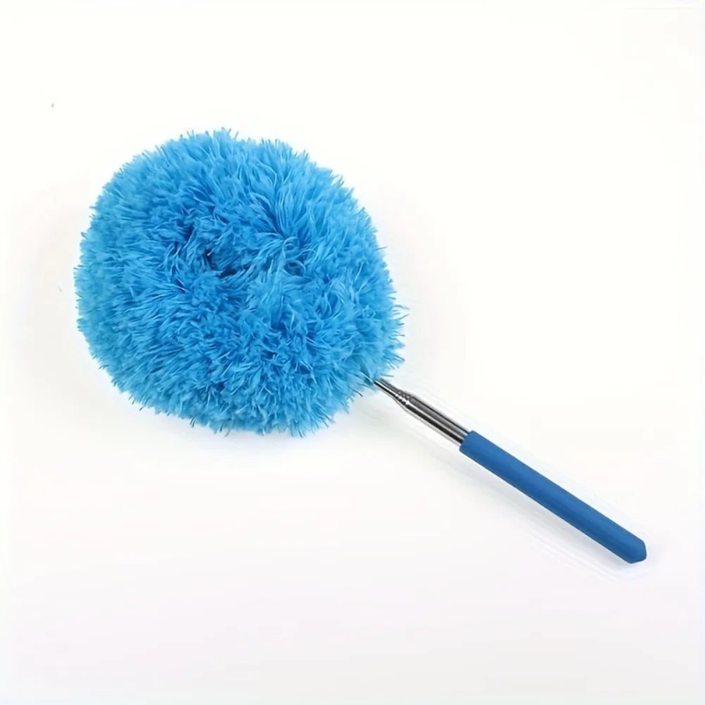 Long Handle Microfiber Ceiling Fan Duster - Reusable, Machine Washable, Easy Clean Brush - Easy to Clean for RV and Home Use