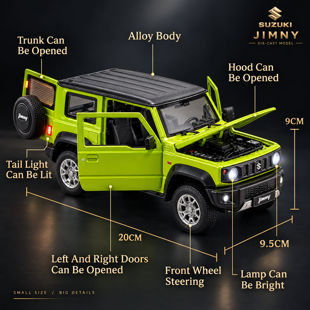 1:18 Suzuki Jimny Die-Cast Model Car