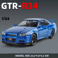 Nissan Skyline GT-R R34 1:24 Die-Cast Model Car
