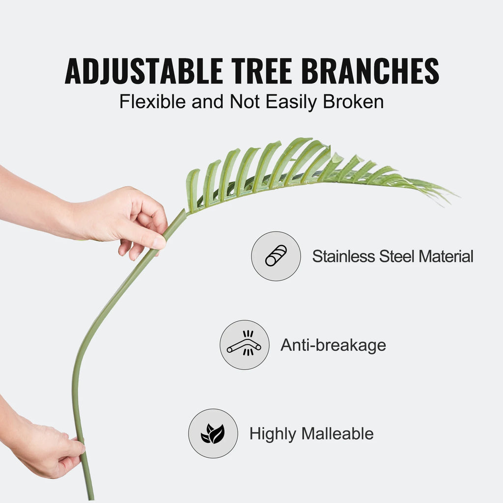 SucceBuy Artificial Palm Tree | 4ft / 5ft / 6ft | Lifelike Faux Plant for Home & Office