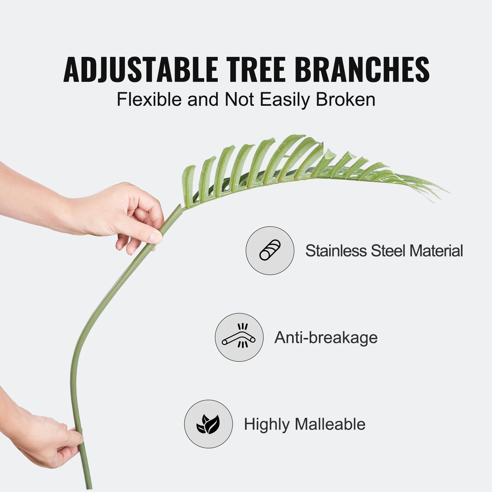 SucceBuy Artificial Palm Tree | 4ft / 5ft / 6ft | Lifelike Faux Plant for Home & Office