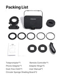 Ulanzi RT02 Portable Teleprompter – Mini Collapsible Prompter for DSLR, Phone & Tablet | Live Streaming & Video Recording