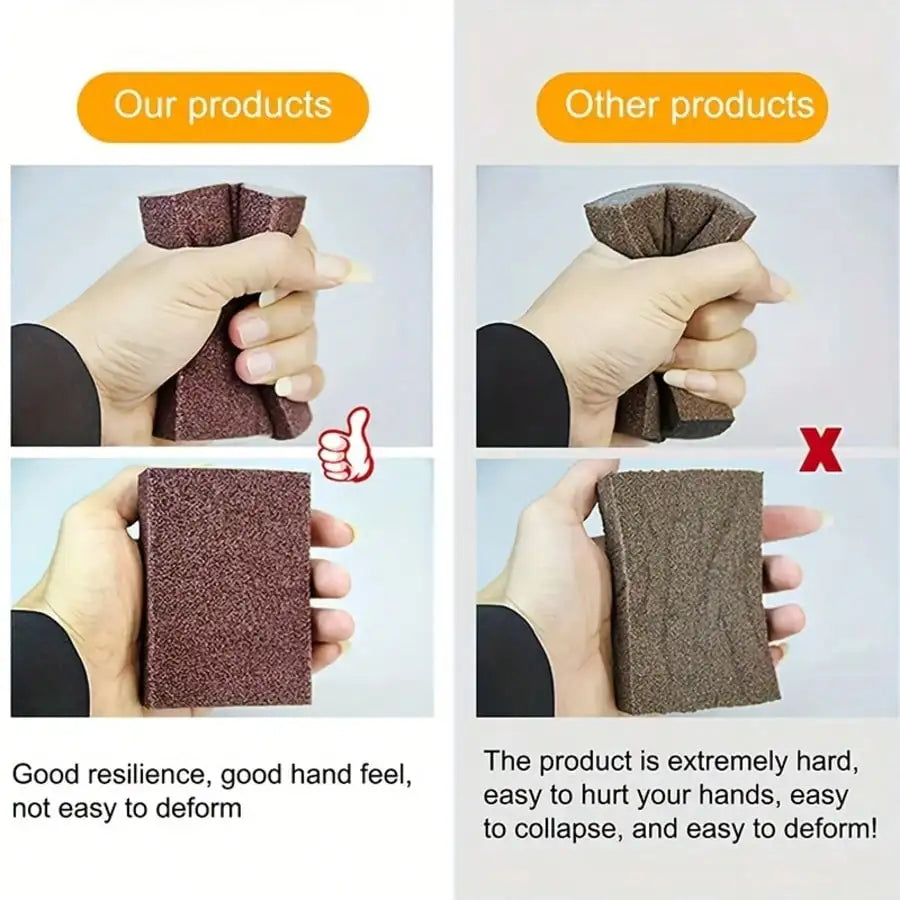 Pumice Magic Sponge Scrubber, Ideal For Cleaning Rust And Limescale On Stoves And Cookware - RV Kitchen Accessories, RV Kitchen Sink - Perfect Gift For Christmas, Halloween, Valentine's Day