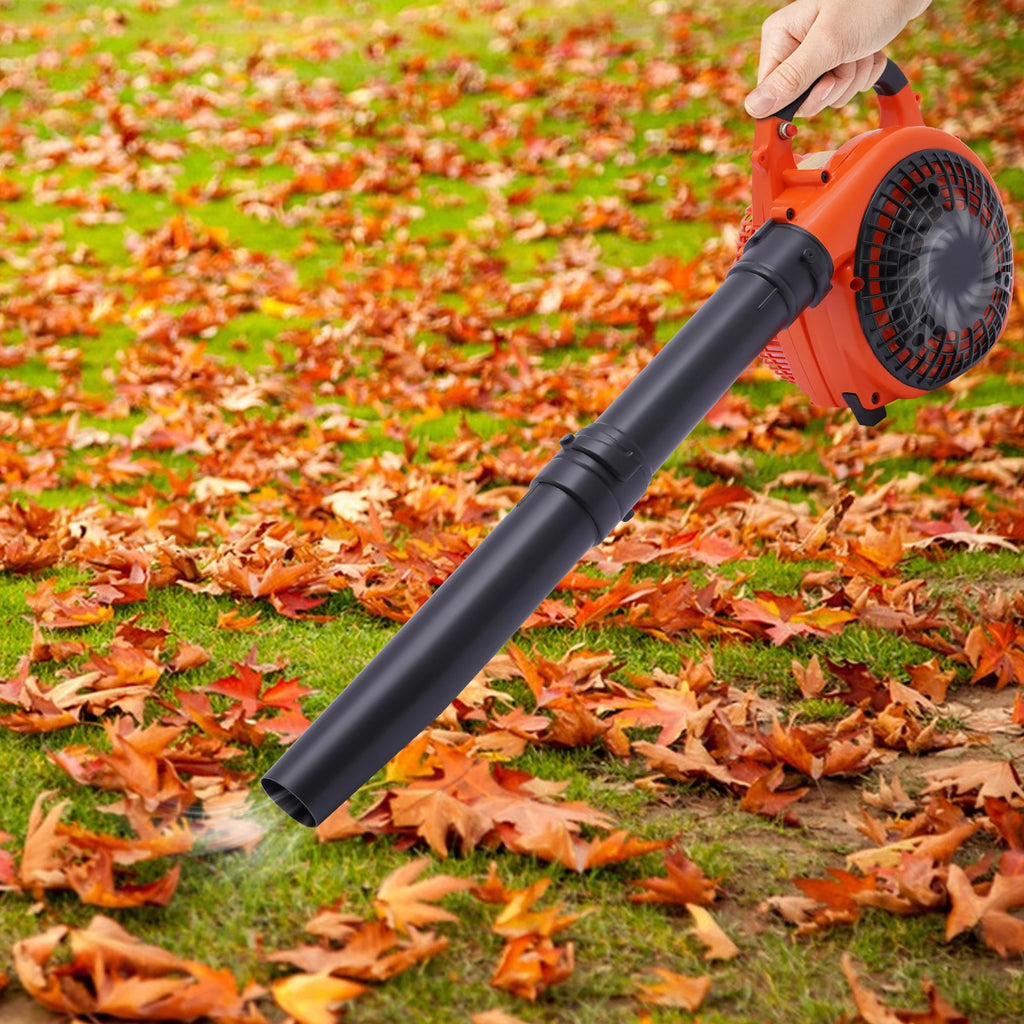 EB-260 25.4CC 2-Stroke Handheld Gas Leaf Blower – 7000 RPM Commercial Yard & Lawn Cleaning Tool