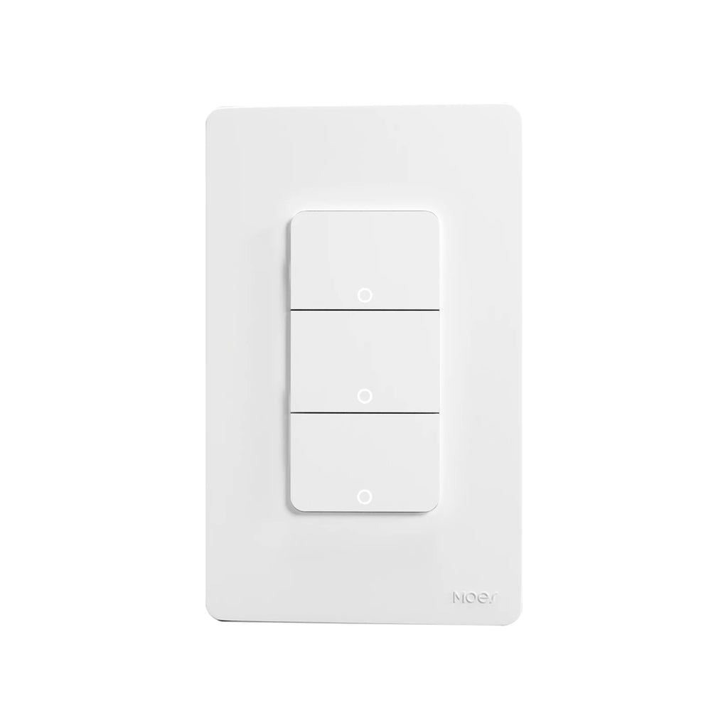 MOES ZigBee Smart Light Switch | US Push Button, Works with Alexa & Google Home, Neutral or No-Neutral