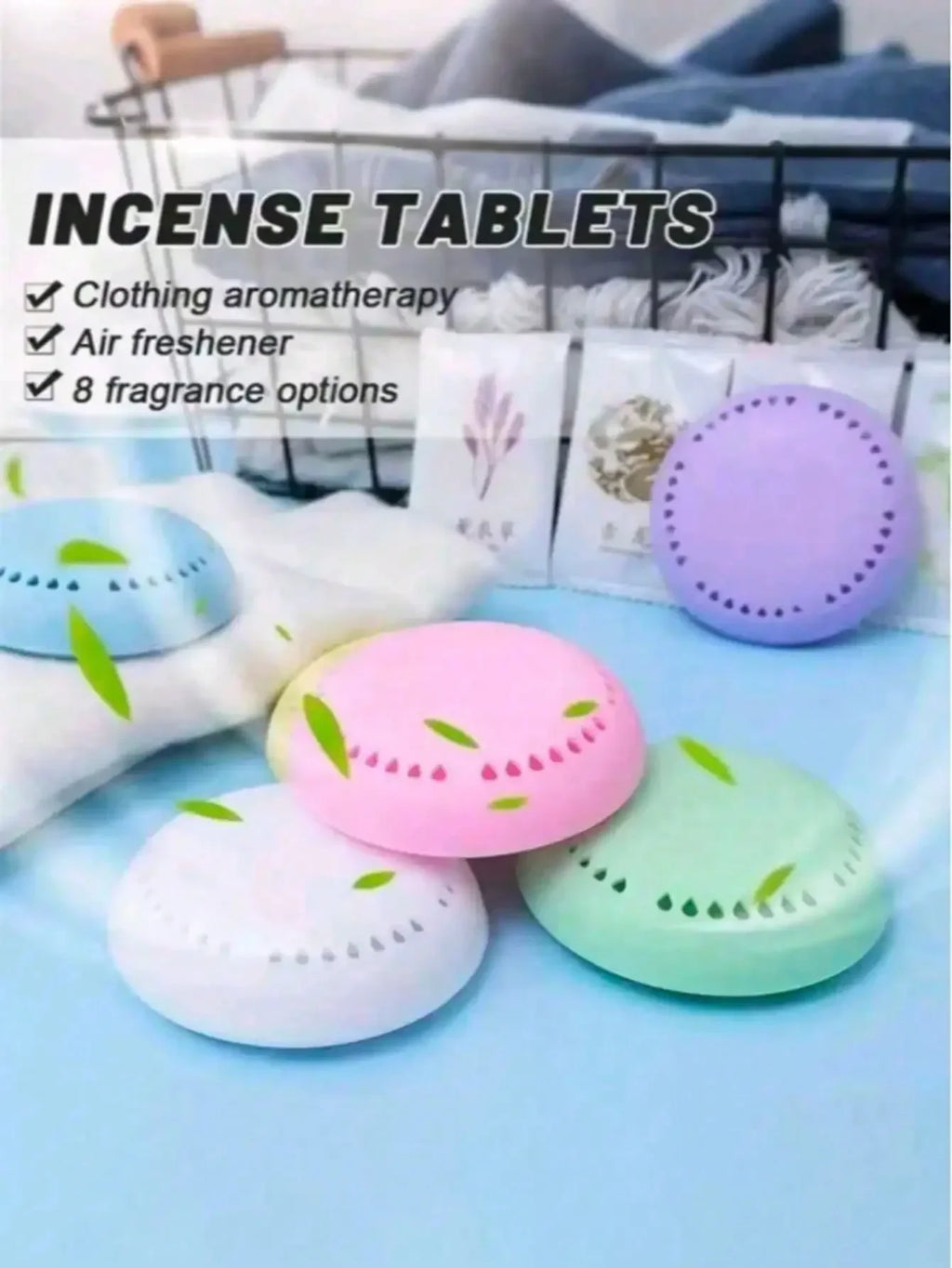 Scented Air Freshener Sheets with Holders | 10-Pack Long-Lasting Fragrance