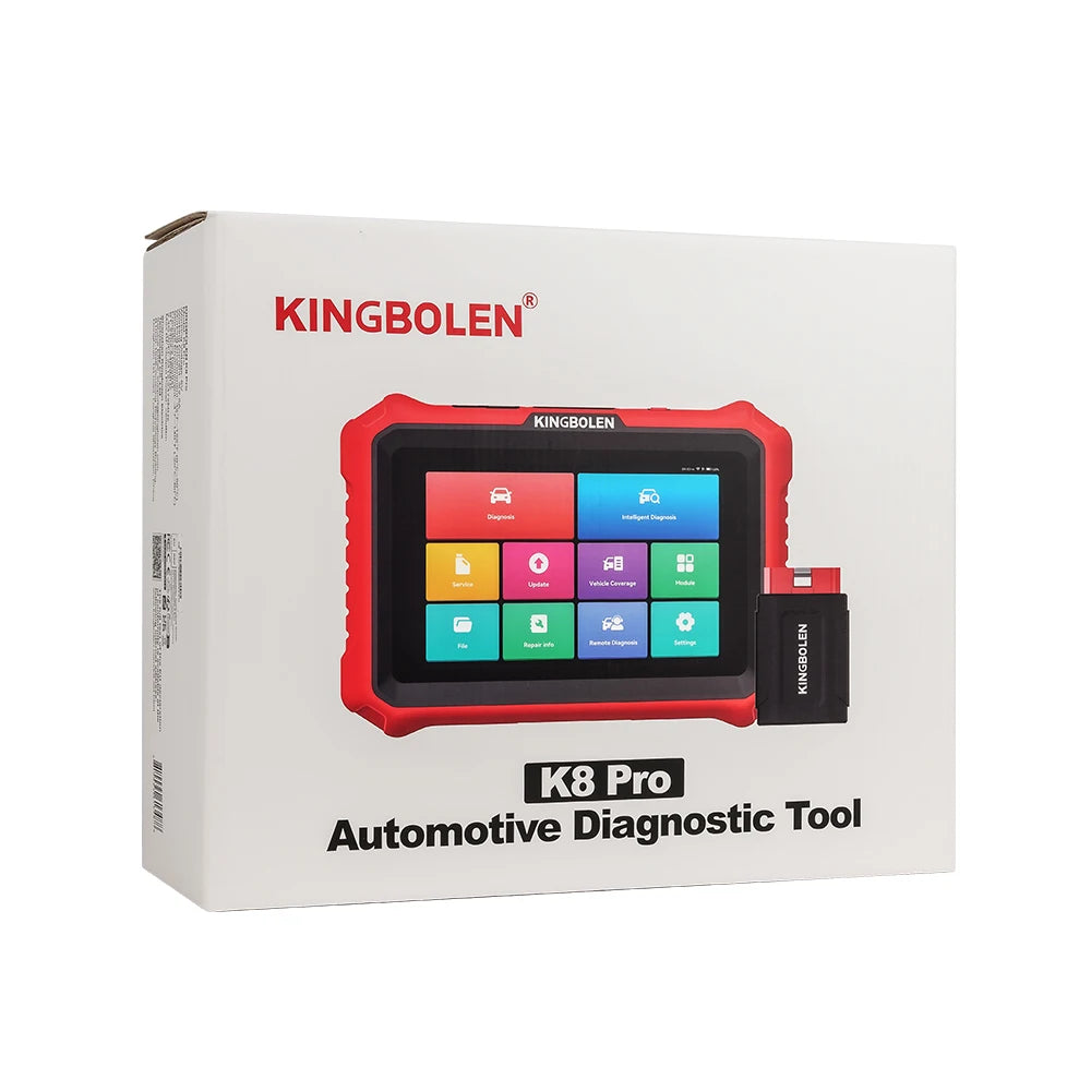 【Lifetime Free Update】Newest KINGBOLEN K8 PRO Advanced Car diagnostic Tools ECU Coding Bi-directional Test CAN FD DOIP 34 Reset