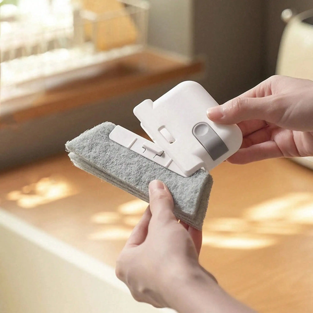 2-in-1 Detachable Window Track Cleaning Brush | Gap & Crevice Cleaner