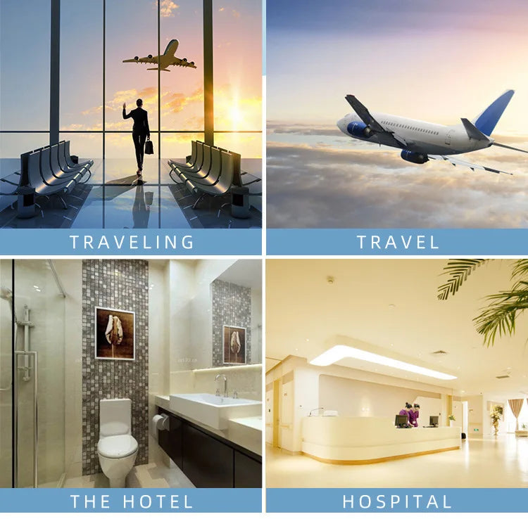 Disposable Toilet Seat Covers | 10-Pack Travel Hygiene Cushions