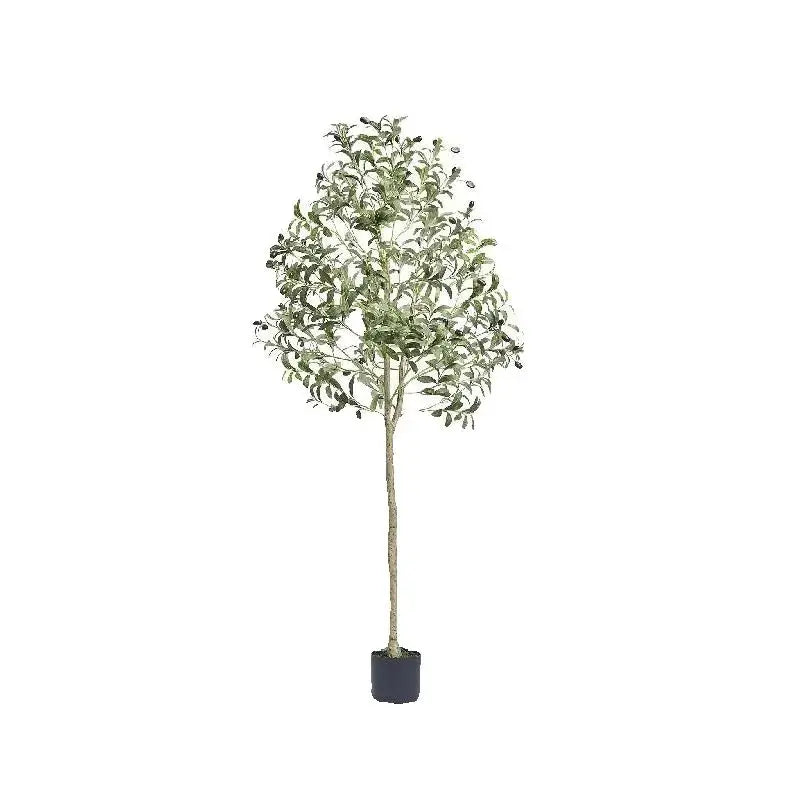 SucceBuy Artificial Olive Tree | 4ft / 5ft / 6ft | Lifelike Faux Plant for Home & Office