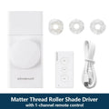 Zemismart Smart Roller Blind Driver | Matter Thread, Works with Alexa, HomeKit, Google Home & SmartThings