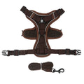 No Pull Dog Harness and Leash Set Adjustable Pet Harness Vest for Small Dogs Cats Reflective Dog Chest Strap Lead Walking
