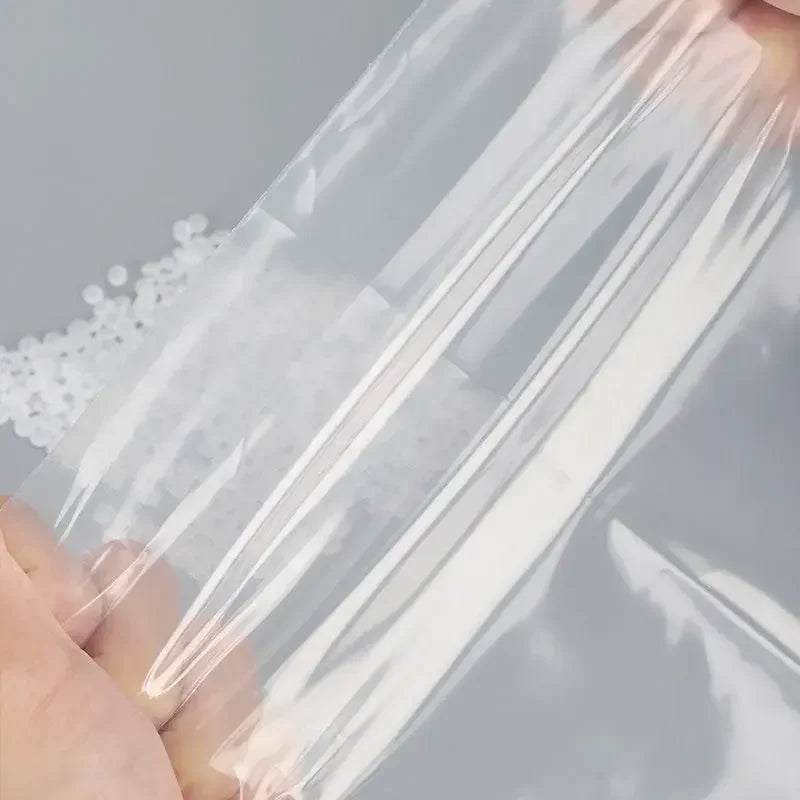 100Pcs Small Ziplock Bags, Clear Reclosable Plastic Storage Bags, Thickened Food Grade Zip Seal Pouches for Jewelry, Food & Small Items Packaging