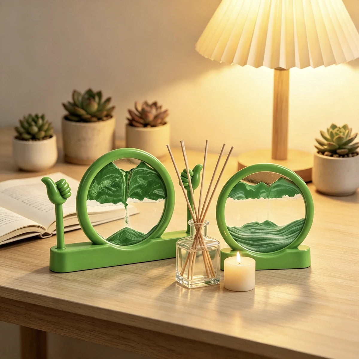 3D Moving Sand Art Picture
