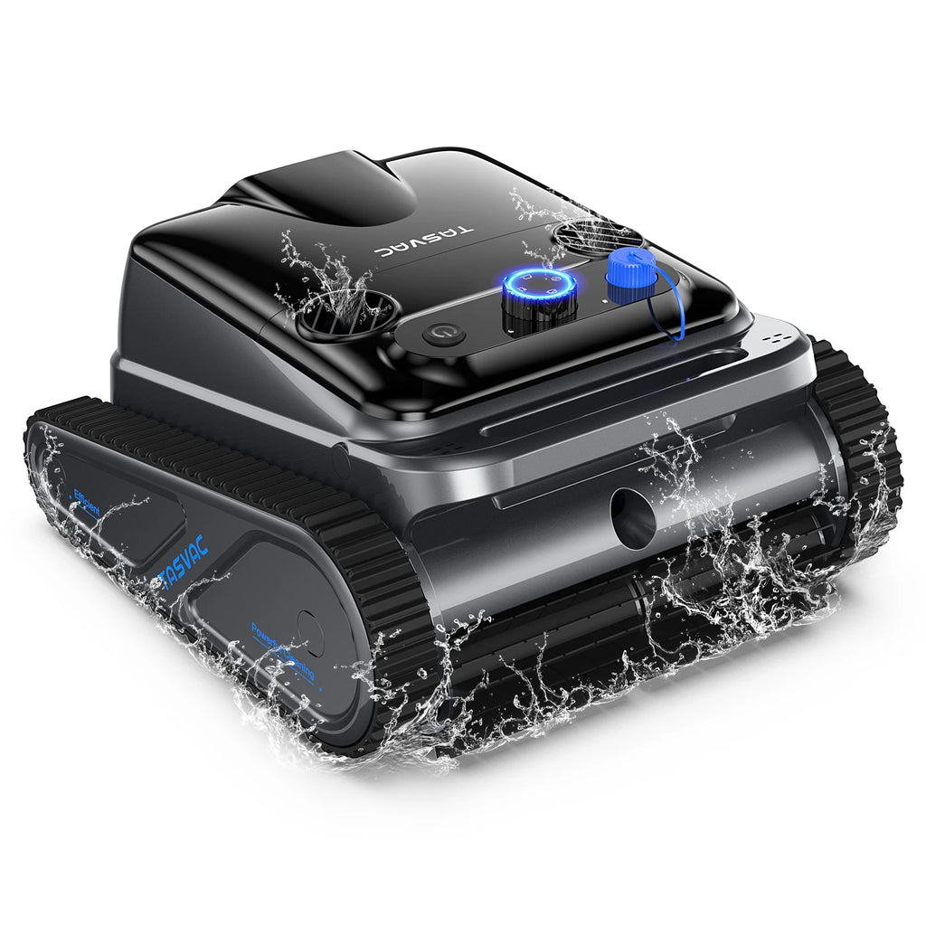 INSE Cordless Robotic Pool Cleaner – 4 Motors, 300-Min Battery, Wall & Waterline Cleaning for Inground Pools