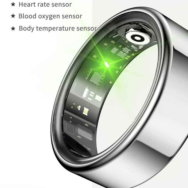 Smart Ring R09 — Heart Rate, Blood Pressure & Bluetooth Calls