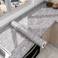 Marble Peel & Stick Wallpaper - Waterproof Oil-Proof Self-Adhesive PVC Film for Kitchen, Countertops & Cabinets