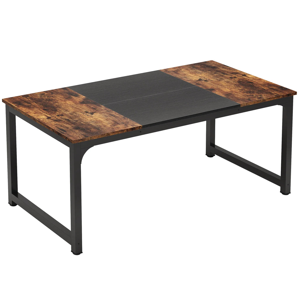 70" Large Executive Office Desk — Modern Computer & Writing Workstation for Home Office