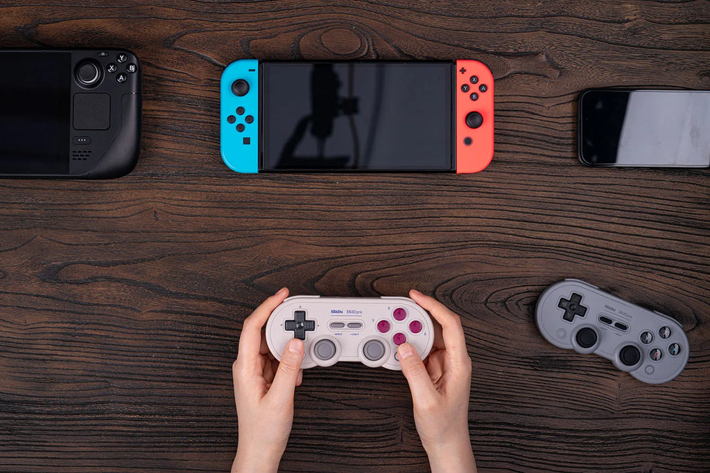 8Bitdo Wireless SN30 Pro Gamepad for Nintend Switch 2 NS Bluetooth Game Controller Joystick for MacOS Android Steam Raspberry Pi