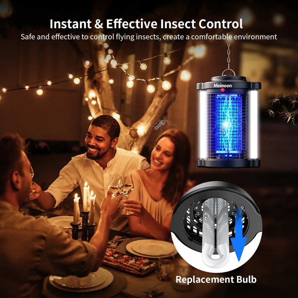 Bug Zapper Outdoor Mosquito Zapper with LED Light 4200V