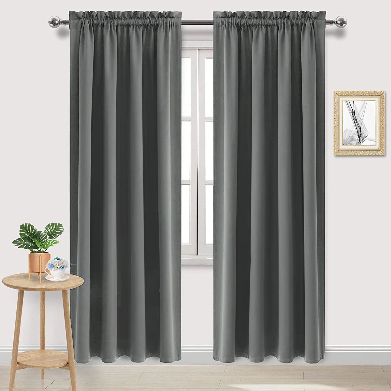 Blackout Curtain Panel — 90–99% Light Blocking, Thermal Insulated, Grommet Top, 100% Polyester