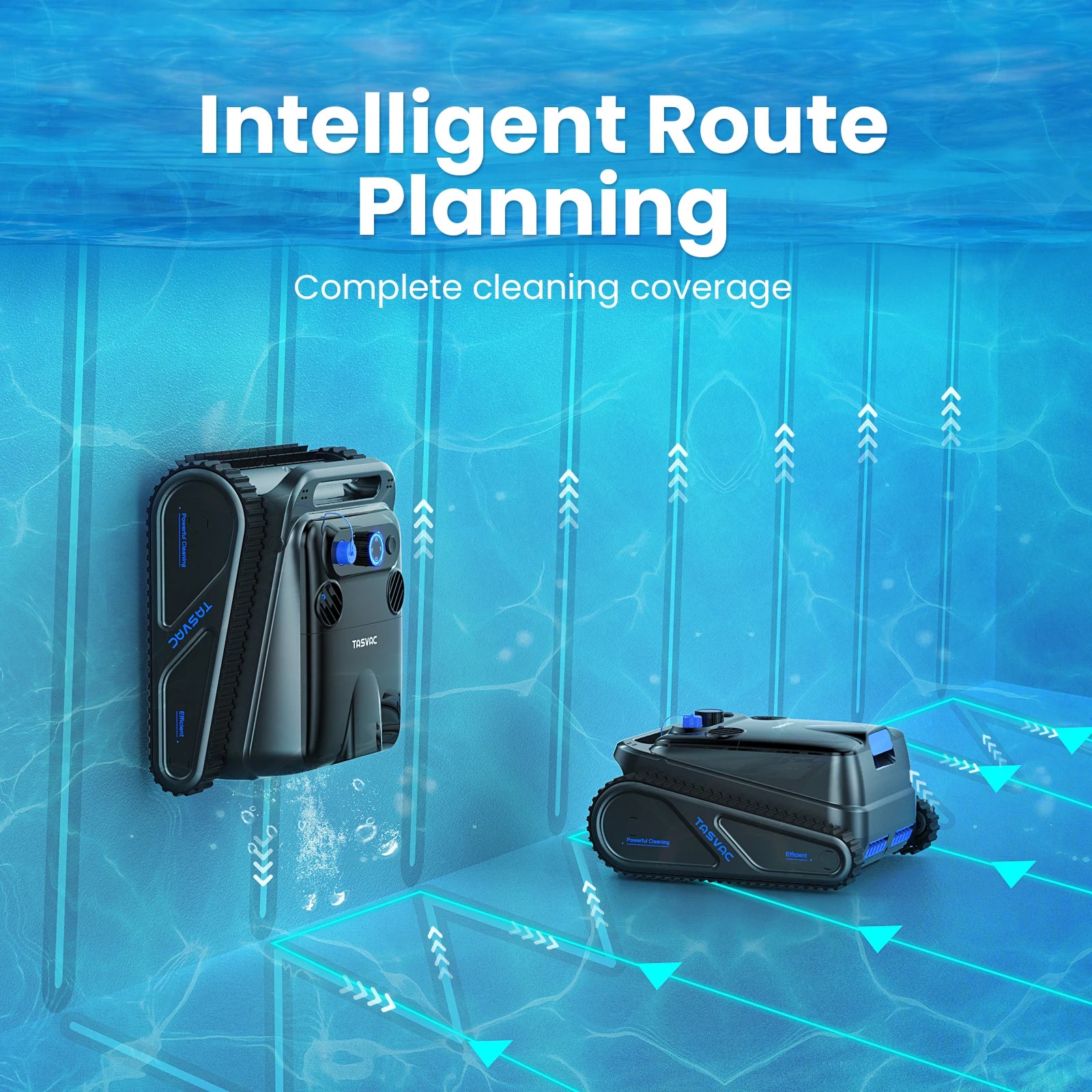INSE Cordless Robotic Pool Cleaner – 4 Motors, 300-Min Battery, Wall & Waterline Cleaning for Inground Pools