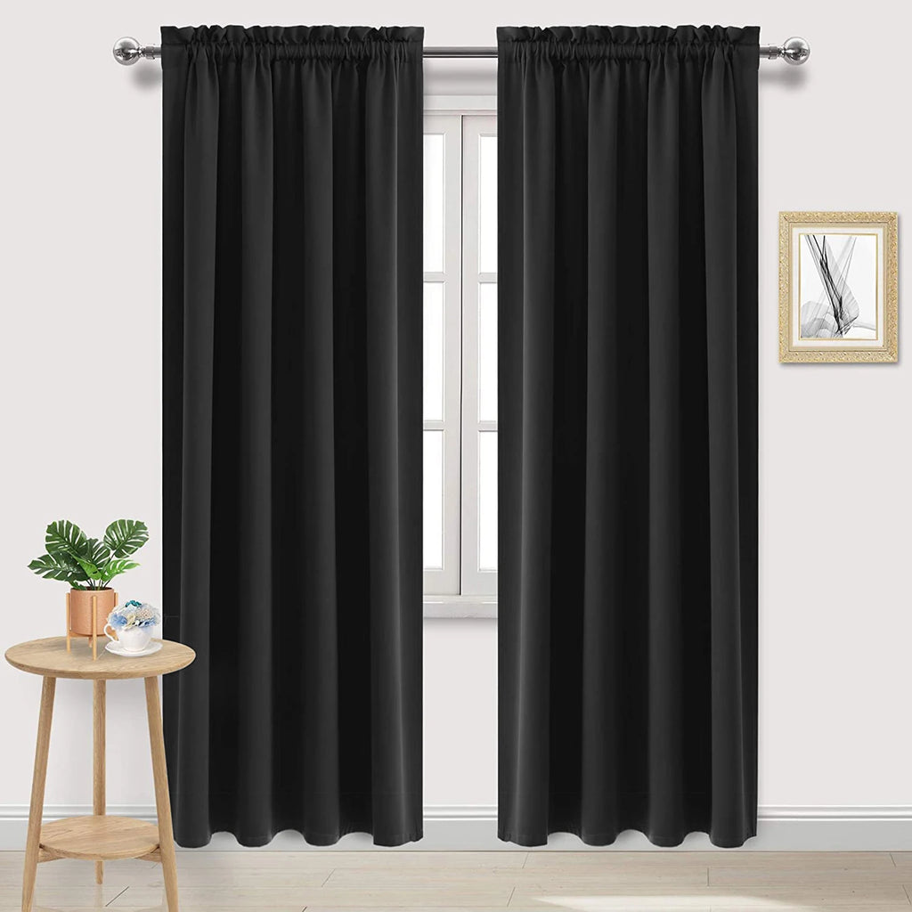 Blackout Curtain Panel — 90–99% Light Blocking, Thermal Insulated, Grommet Top, 100% Polyester