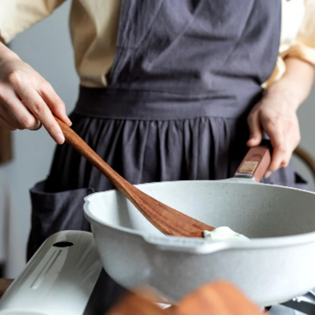 Wood Kitchenware Cooking Set Household Spatula Spoon Set Salad Spoon Fork Stirring Spoon Kitchen Baking Set