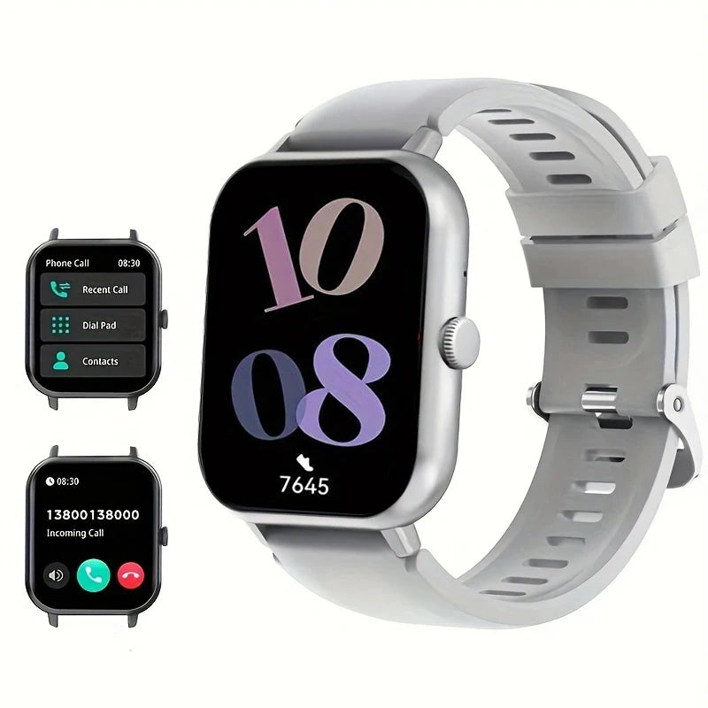 Smart Watch 2.01" Round — Wireless Calling, Multi-Sport & Sleep Tracking