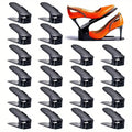 Shoe Slot Organiser Stackers – 20 Pack, Double-Layer Closet Rack, No Assembly Required