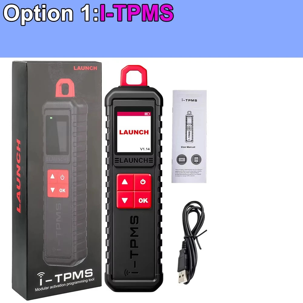 2026New LAUNCH X431 I-TPMS Car Tire Pressure Diagnostic Tool Activate/Programming/Relearn 315/433Mhz Sensor for X431 pk TSGUN