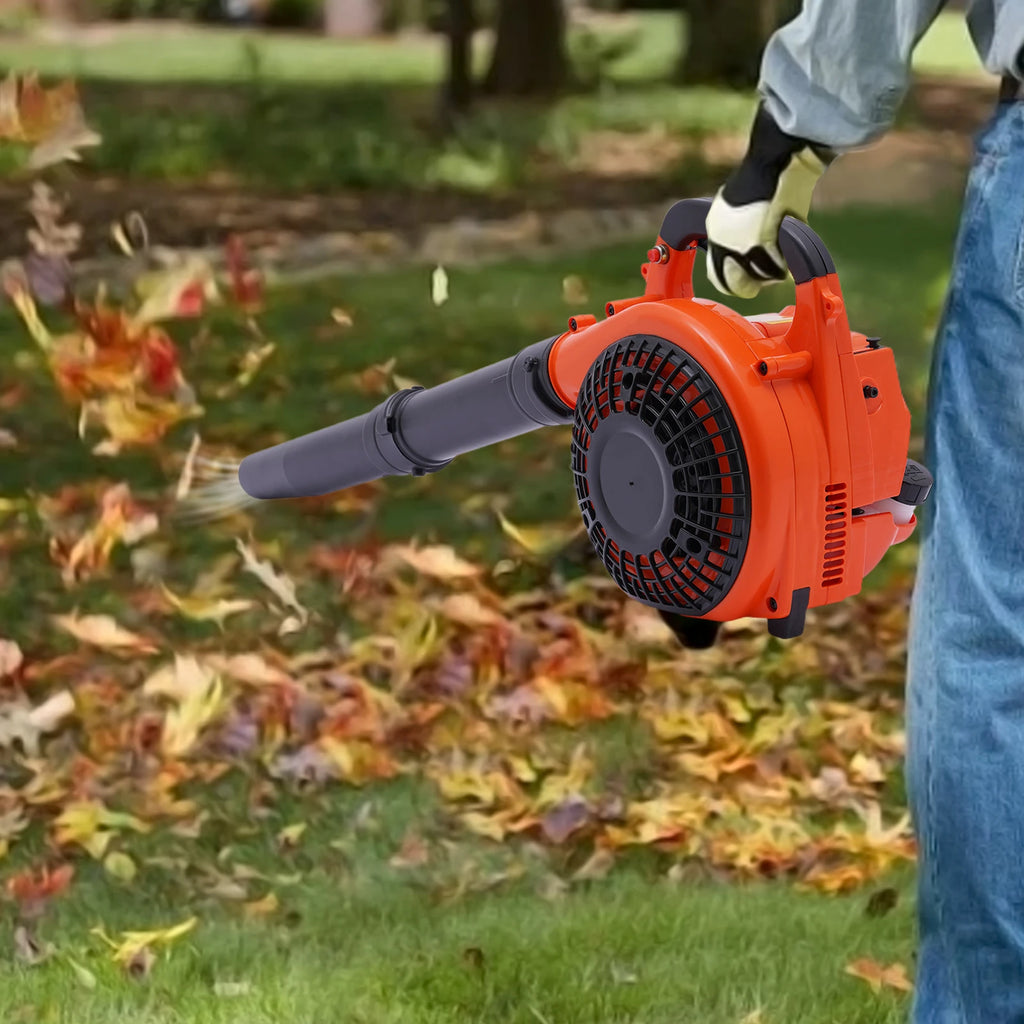 EB-260 25.4CC 2-Stroke Handheld Gas Leaf Blower – 7000 RPM Commercial Yard & Lawn Cleaning Tool