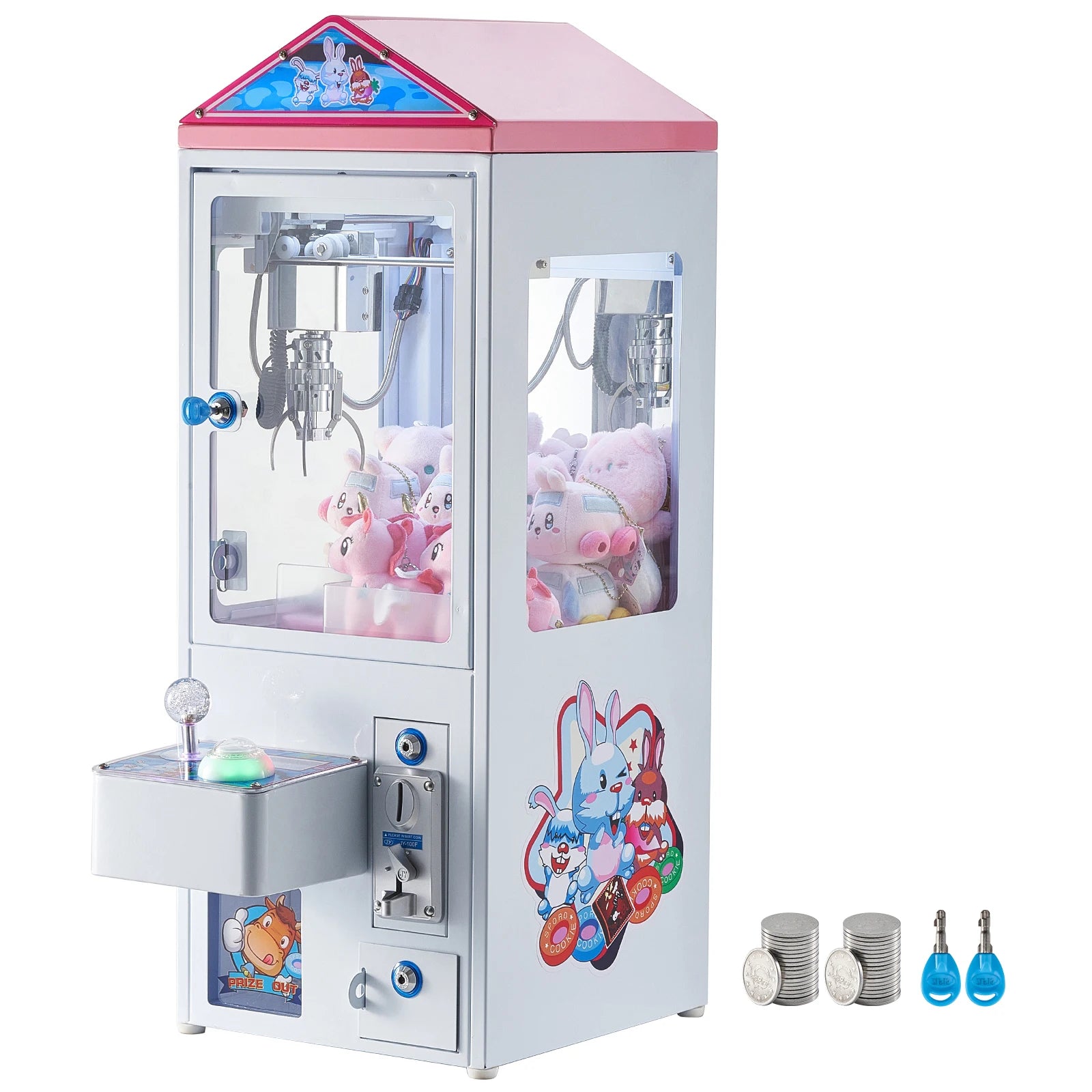 SucceBuy Claw Machine | Commercial Arcade Crane Prize Grabber | Coin-Operated