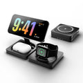 3-in-1 Magnetic Wireless Charging Station | MagSafe Fast Charger for iPhone, Apple Watch & AirPods