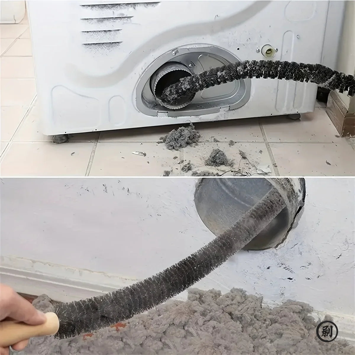 Flexible Long Cleaning Brush – Radiator, Dryer Vent & Pipe Duster