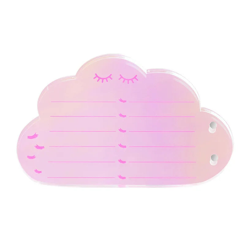 False Eyelash Storage Box 5 Layers Acrylic Pallet Lash Holder Pallet Individual Eyelash Extension Glue Display Stand Makeup 2029