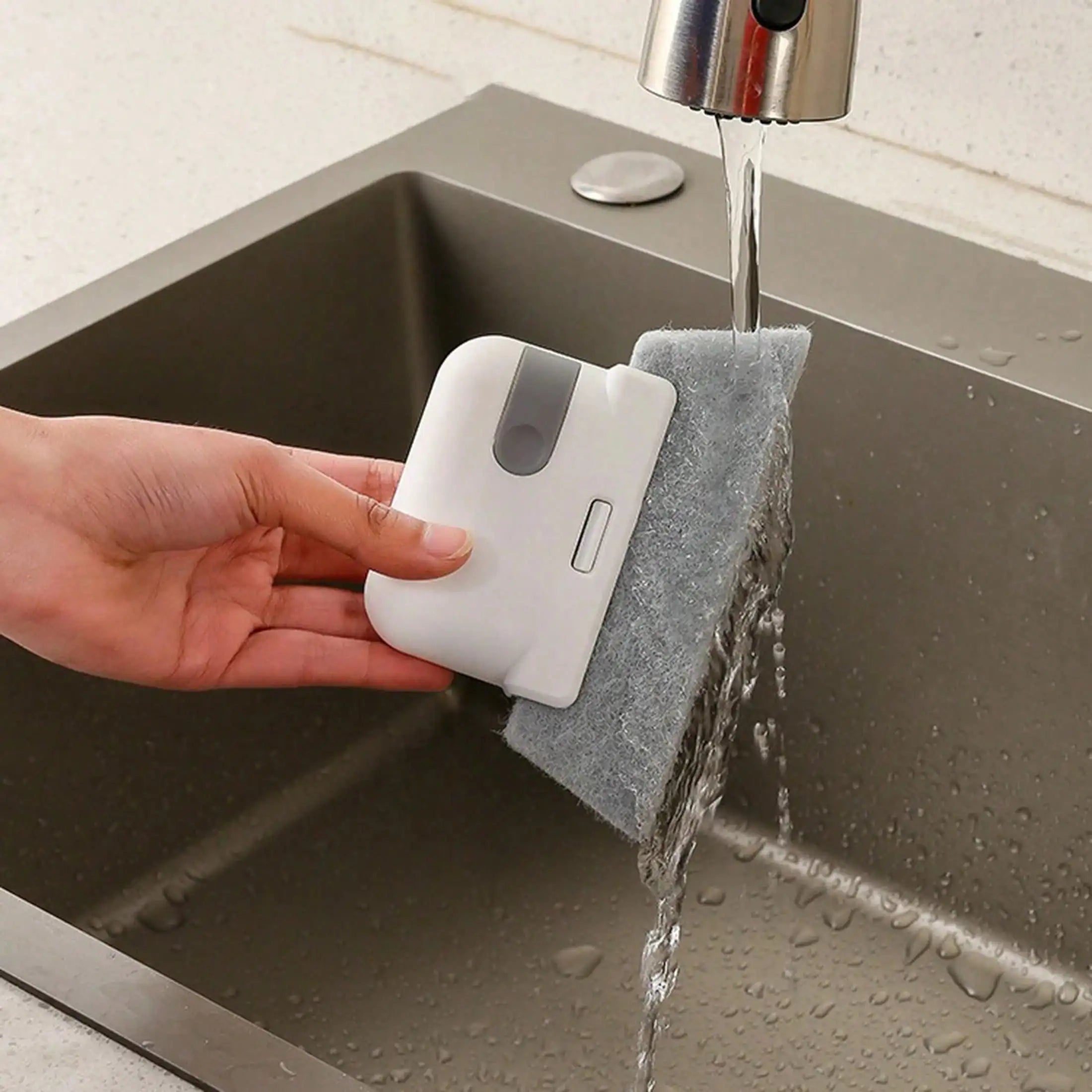 2-in-1 Detachable Window Track Cleaning Brush | Gap & Crevice Cleaner