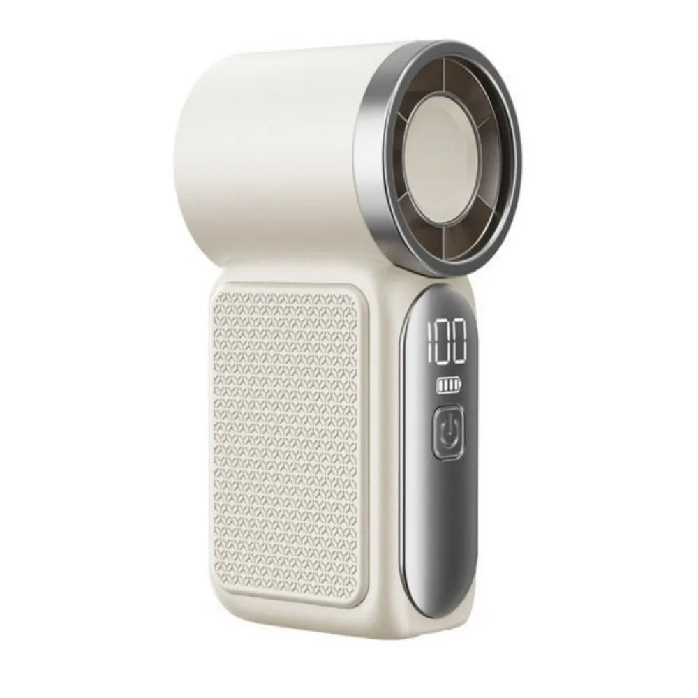 2026 New High-speed Mini Handheld Small Fan, 100 Speed Small Air Cannon USB Charging Endurance Turbo Portable Outdoor Fan