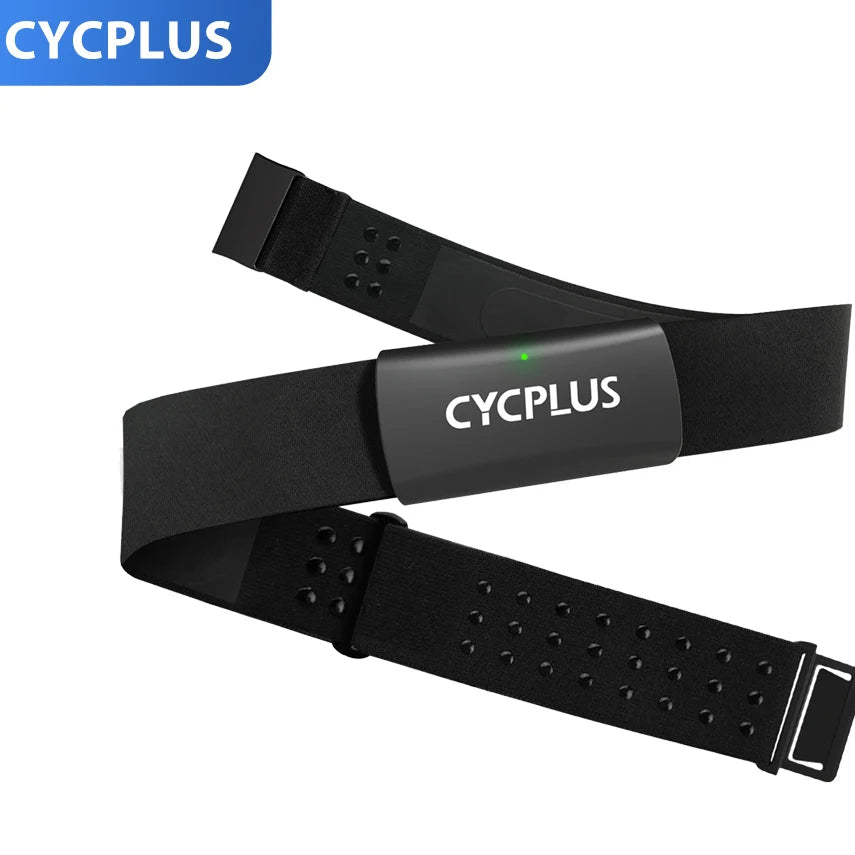 CYCPLUS H2 Heart Rate Monitor Chest Strap — BLE & ANT+, IPX7, 500h Battery