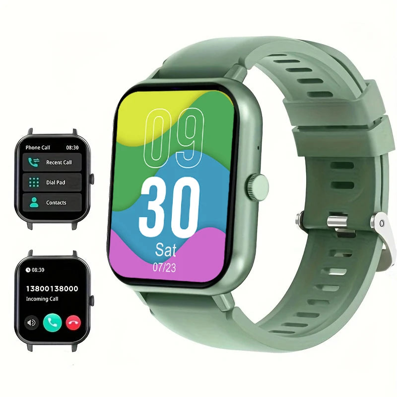 Smart Watch 2.01" Round — Wireless Calling, Multi-Sport & Sleep Tracking