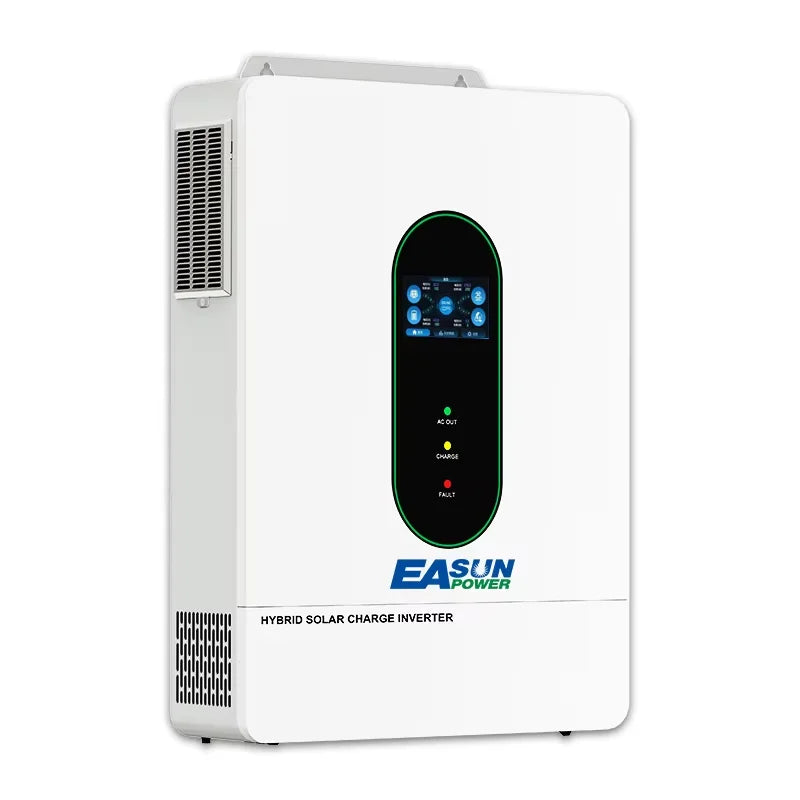 EASUN POWER 120V/220V 12KW hybrid solar inverter 48V photovoltaic split inverter with built-in 200A parallel solar charging con