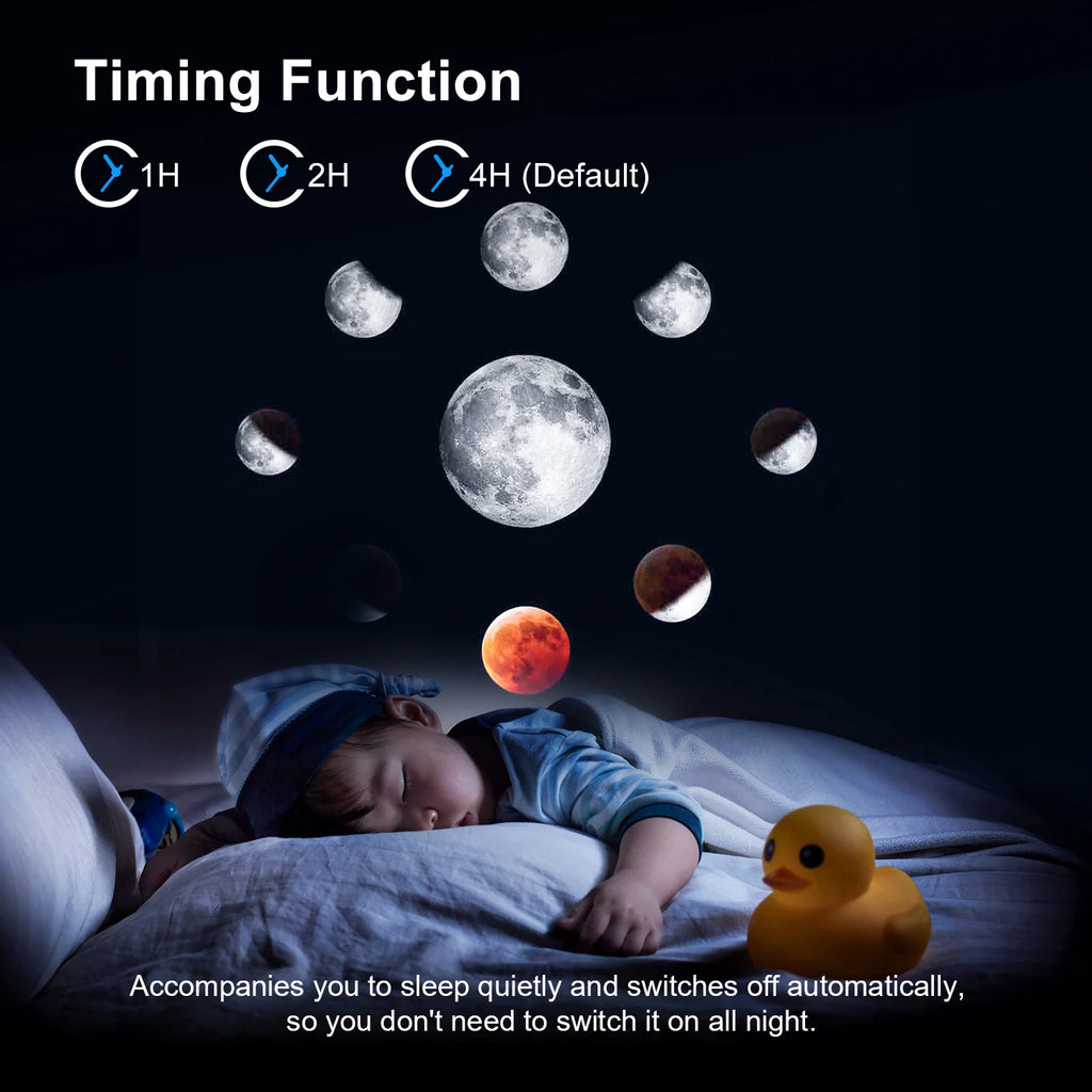 13-in-1 Galaxy Star Projector — HD, 360° Rotation, 13 Film Discs, Timer, Kids & Adults