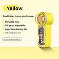 Mini Handheld Fan With Night Light, Dual Function Fan + Ambient Light, 100-Level Adjustment, 40,000 RPM, LED Display, X699 Mini Handheld Fan, Pocket Mini Fan, USB Rechargeable, Continuous Operation, Turbo Fan, Suitable For Ou