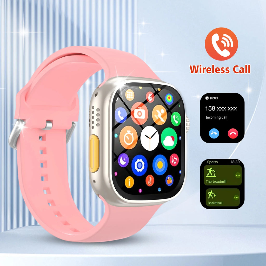 Smart Watch 2.01" — Bluetooth Calling, Fitness Tracking & Message Alerts