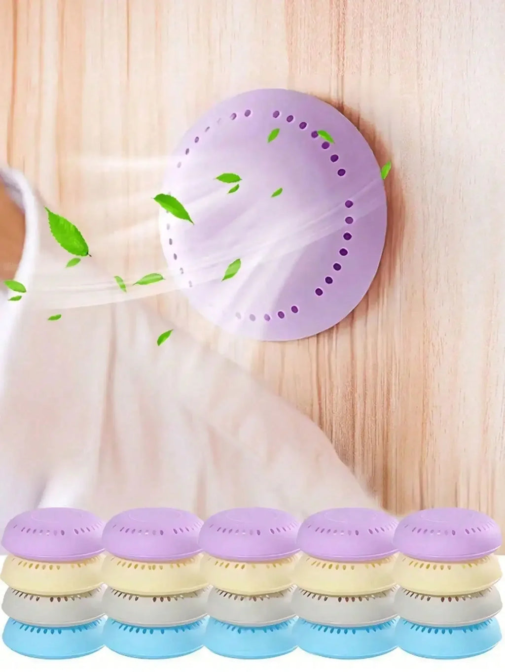 Scented Air Freshener Sheets with Holders | 10-Pack Long-Lasting Fragrance