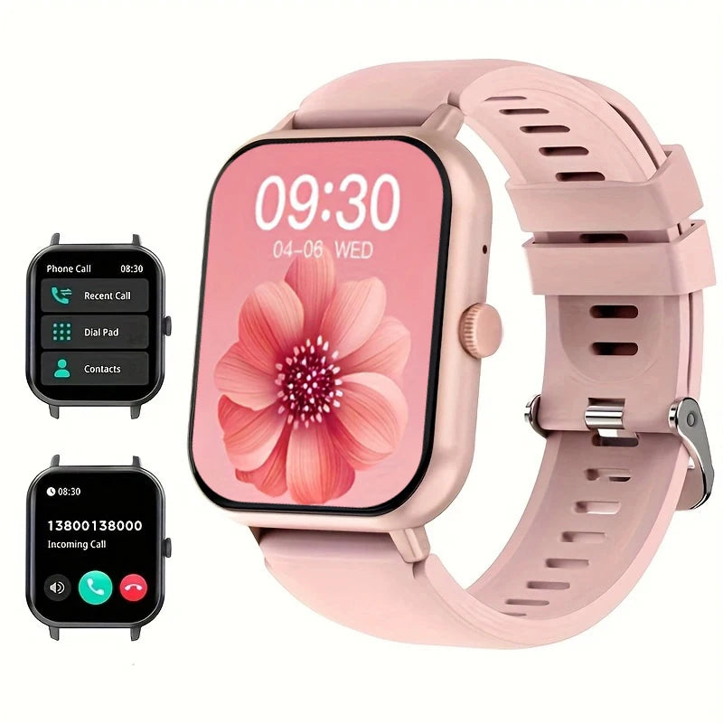 Smart Watch 2.01" Round — Wireless Calling, Multi-Sport & Sleep Tracking