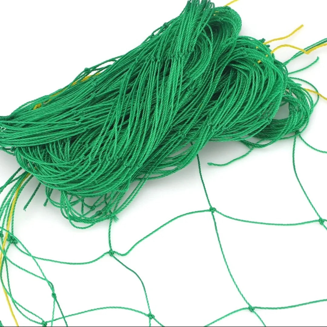 Heavy-Duty Polyester Garden Trellis Netting – Square Mesh Grow Net for Climbing Plants, Vegetables & Pergolas