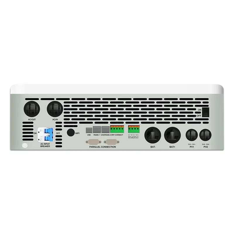 EASUN POWER 120V/220V 12KW hybrid solar inverter 48V photovoltaic split inverter with built-in 200A parallel solar charging con