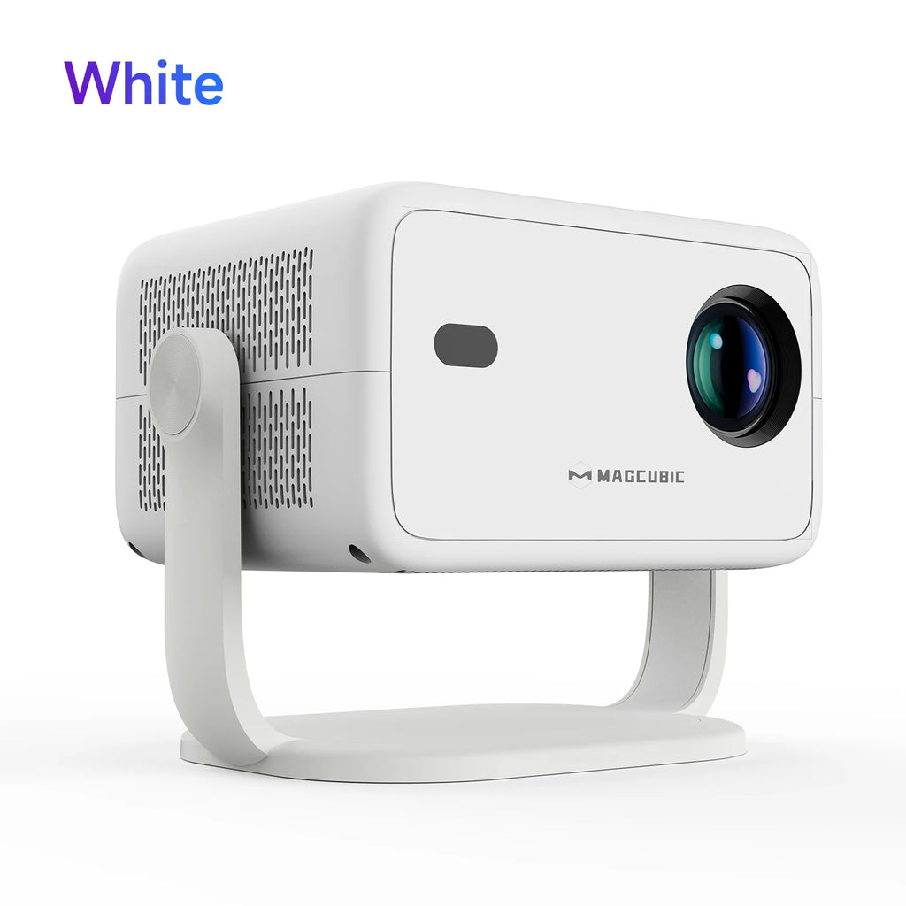Magcubic 650ANSI L018 8K Projector Native 1080P Home Cinema Auto Focus Keystone Android 14 WiFi6 Portable Projector for Outdoor